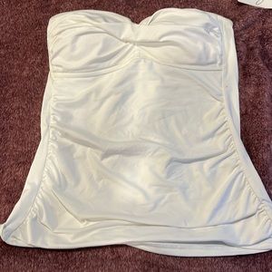 Strapless bathing suit top